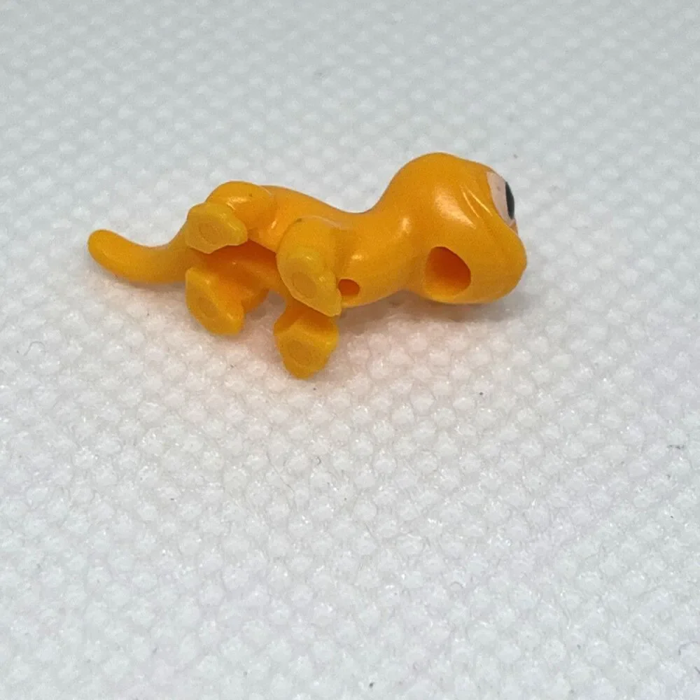 LEGO Parts - Friends Pet Animal Bright Light Orange Salamander 84307pb02 - QTY 1